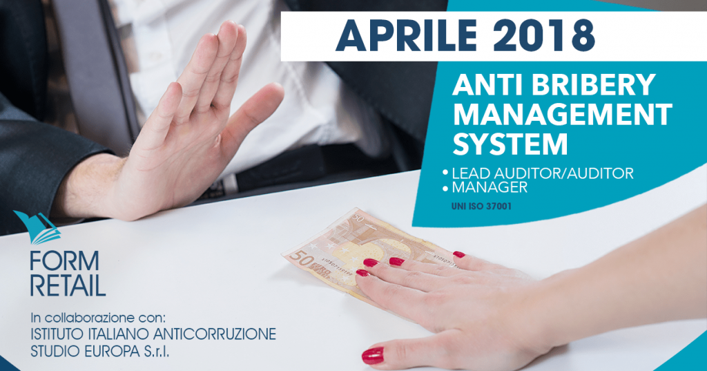 corso antibribery a Napoli aprile 2018